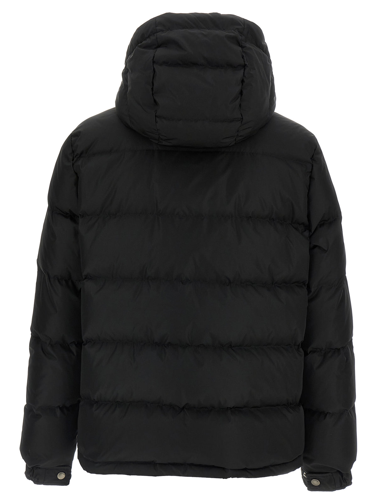 Valentino Garavani Schwarze Polyamid-Jacke in voller Länge