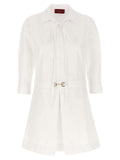 Gucci Weißes Baumwoll-Kurzkleid