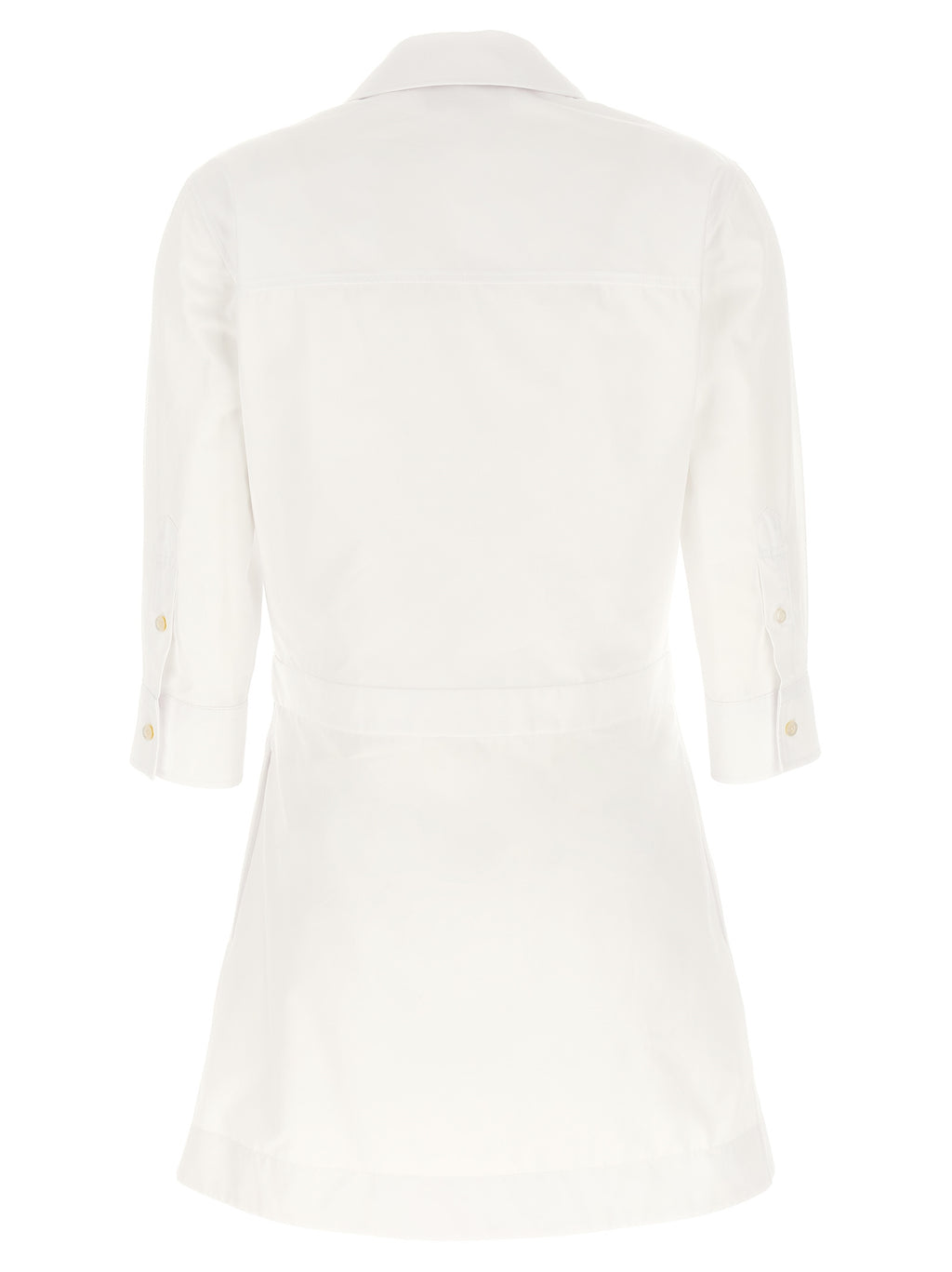 Gucci Weißes Baumwoll-Kurzkleid