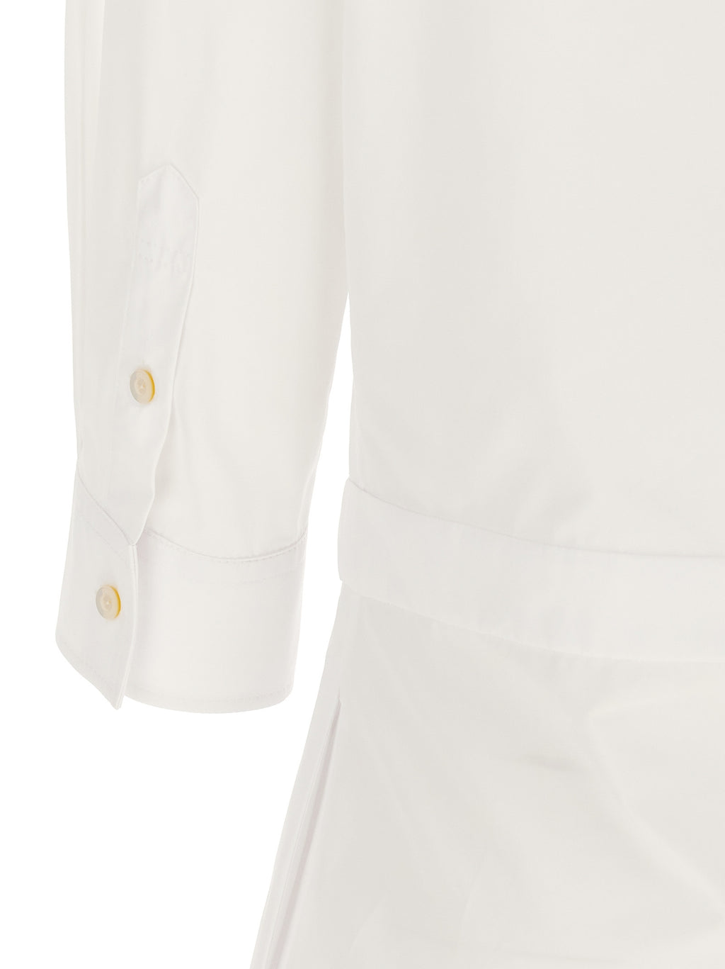 Gucci Weißes Baumwoll-Kurzkleid