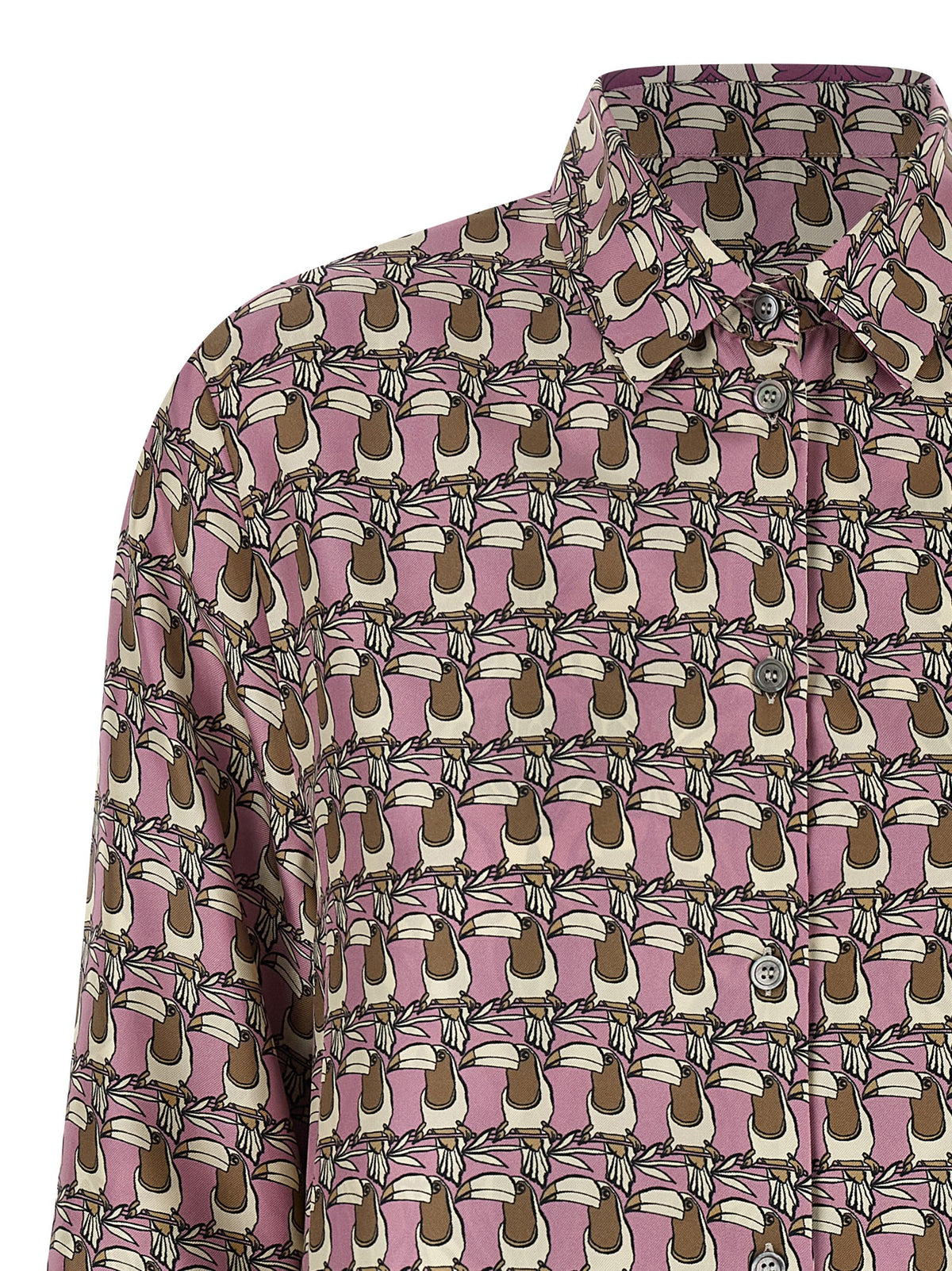 Max Mara Mehrfarbige Seidenbluse