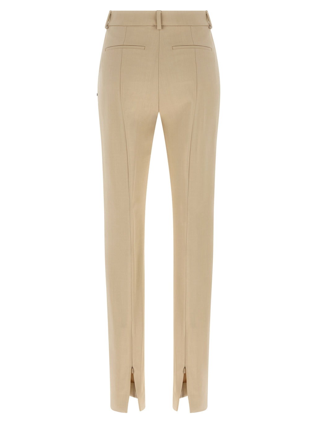 Sportmax Beige Viskose Anzughose