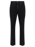 Givenchy Schwarze Baumwoll-Jeans mit geradem Bein
