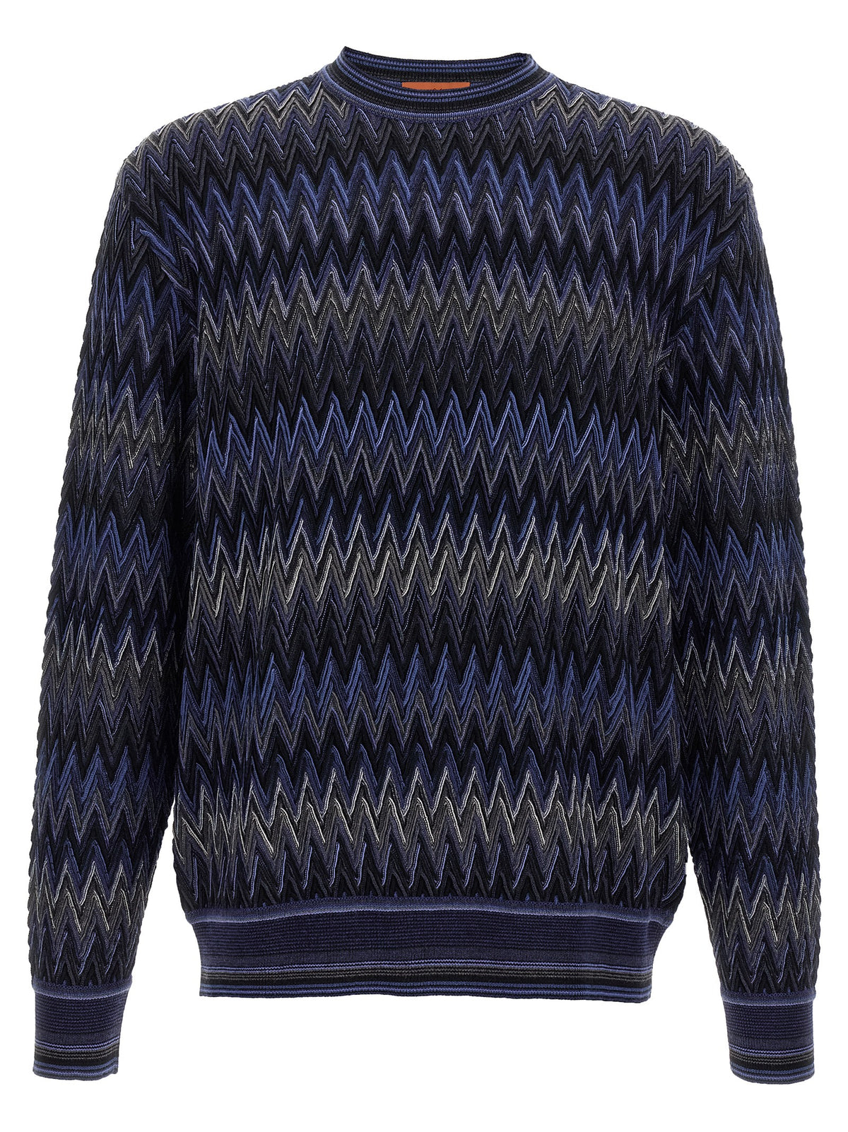 Missoni Blauer Wollcardigan