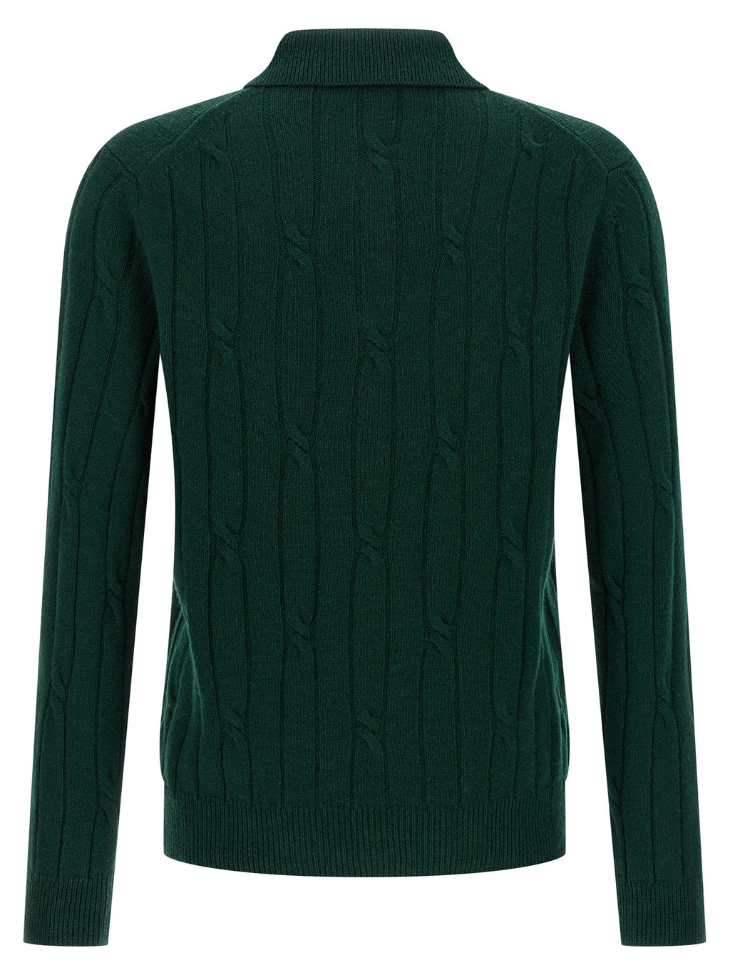 ZANONE Zweifarbige Poloshirt aus reiner Schurwolle