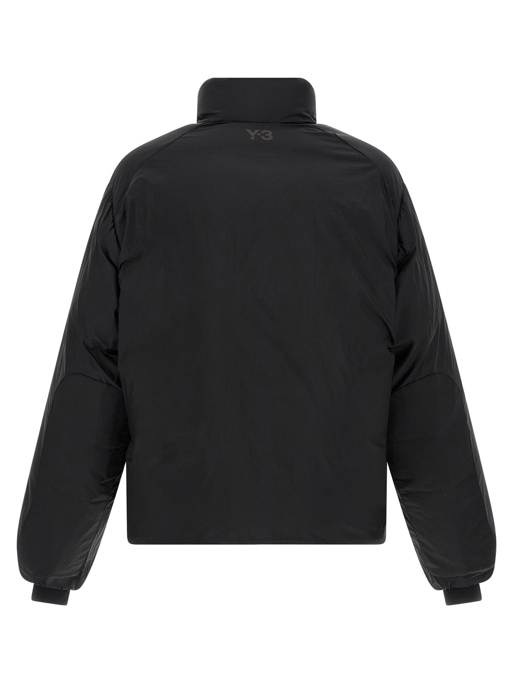 Y-3 Schwarze Polyamid-Shell-Jacke