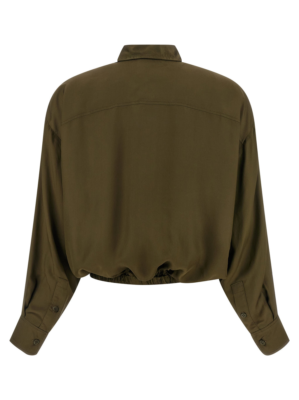 NUDE Zweifarbige Viskosebluse