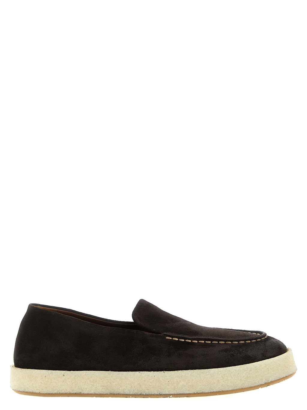 Marsell Braune Loafer aus Leder zum Hineinschlüpfen