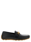 Moschino Schwarze Leder Loafer zum Hineinschlüpfen