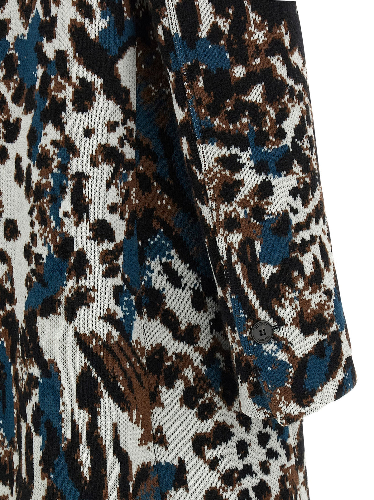 Missoni Mehrfarbiger Wollmantel