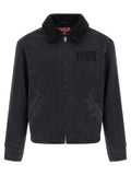 Kenzo Schwarze Baumwoll-Denimjacke
