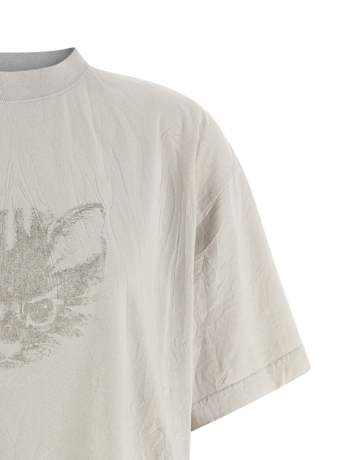 Balenciaga Weißes Baumwoll-T-Shirt