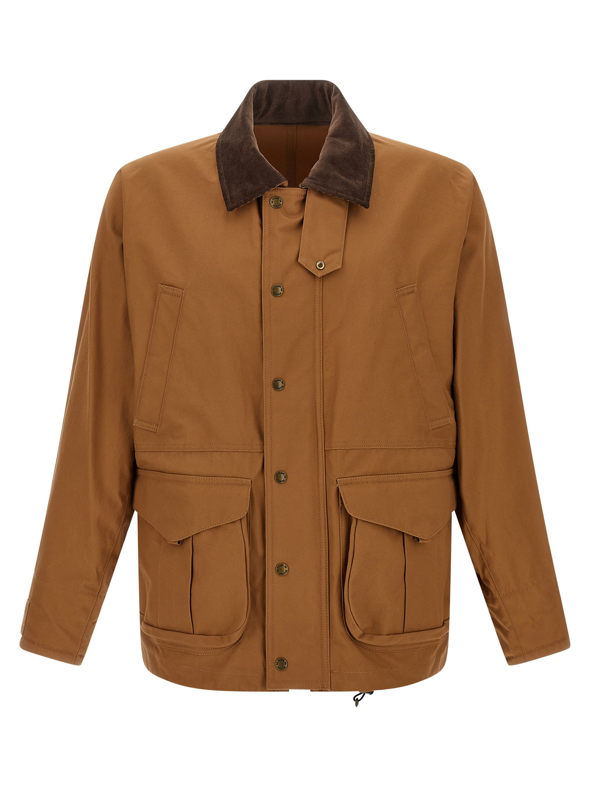 Junya Watanabe Baumwoll-Jacke in Braun