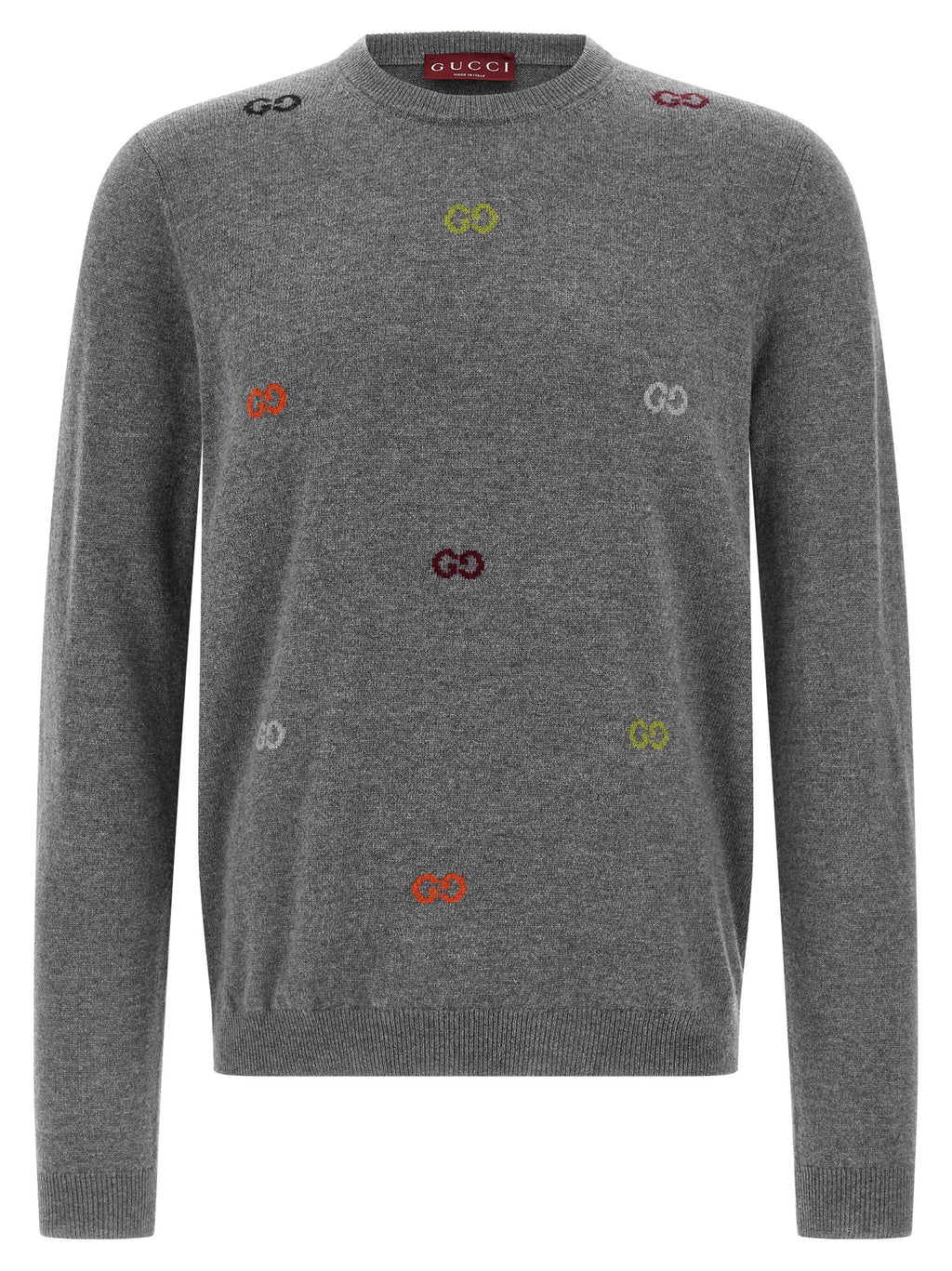 Gucci Grauer Kaschmir-Strickjacke