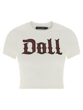 Dolce & Gabbana Weißes Baumwoll-T-Shirt