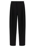 Dolce & Gabbana Schwarze Hose aus reiner Schurwolle