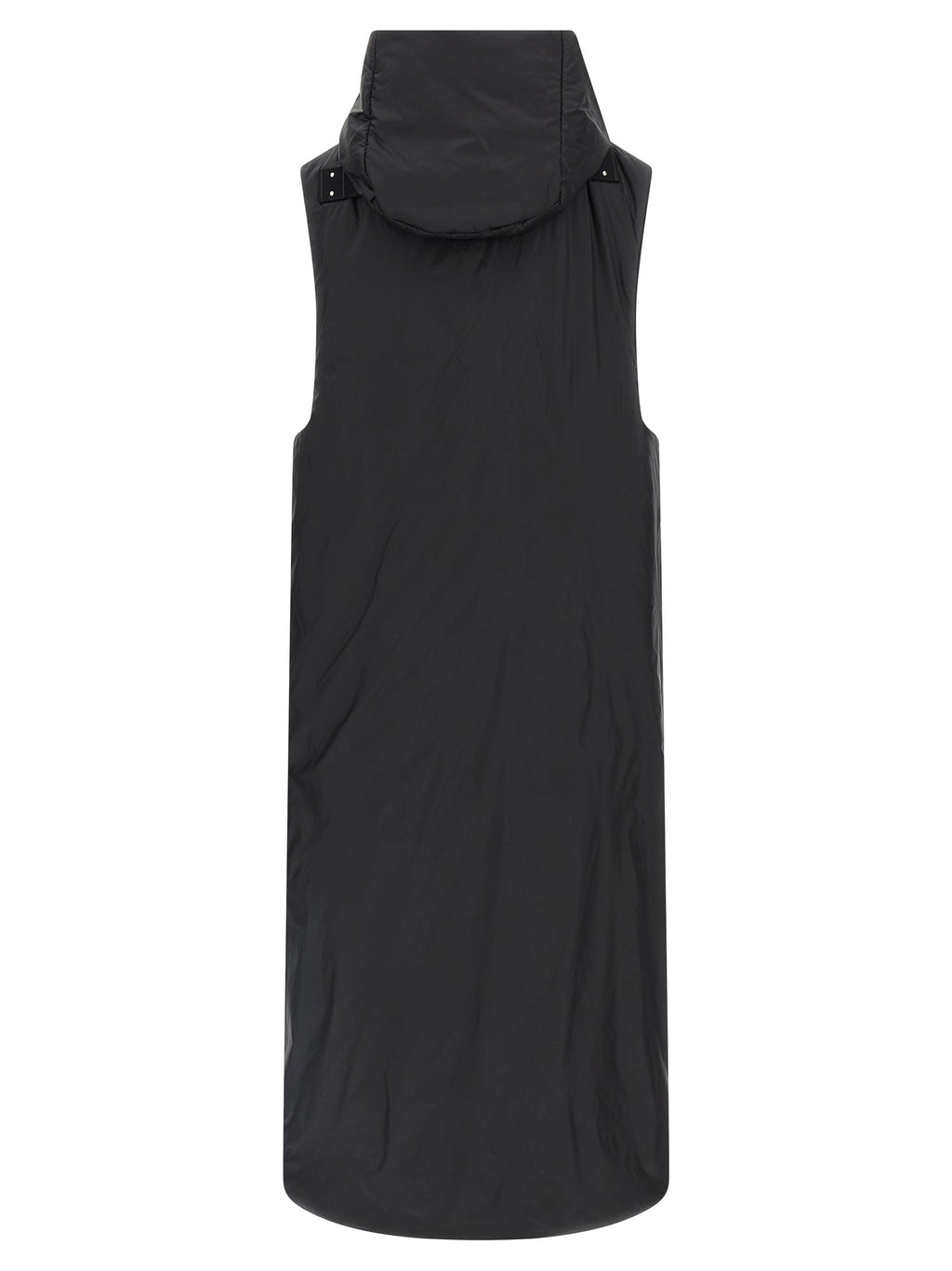 DRKSHDW Schwarze ärmellose Nylon-Jacke