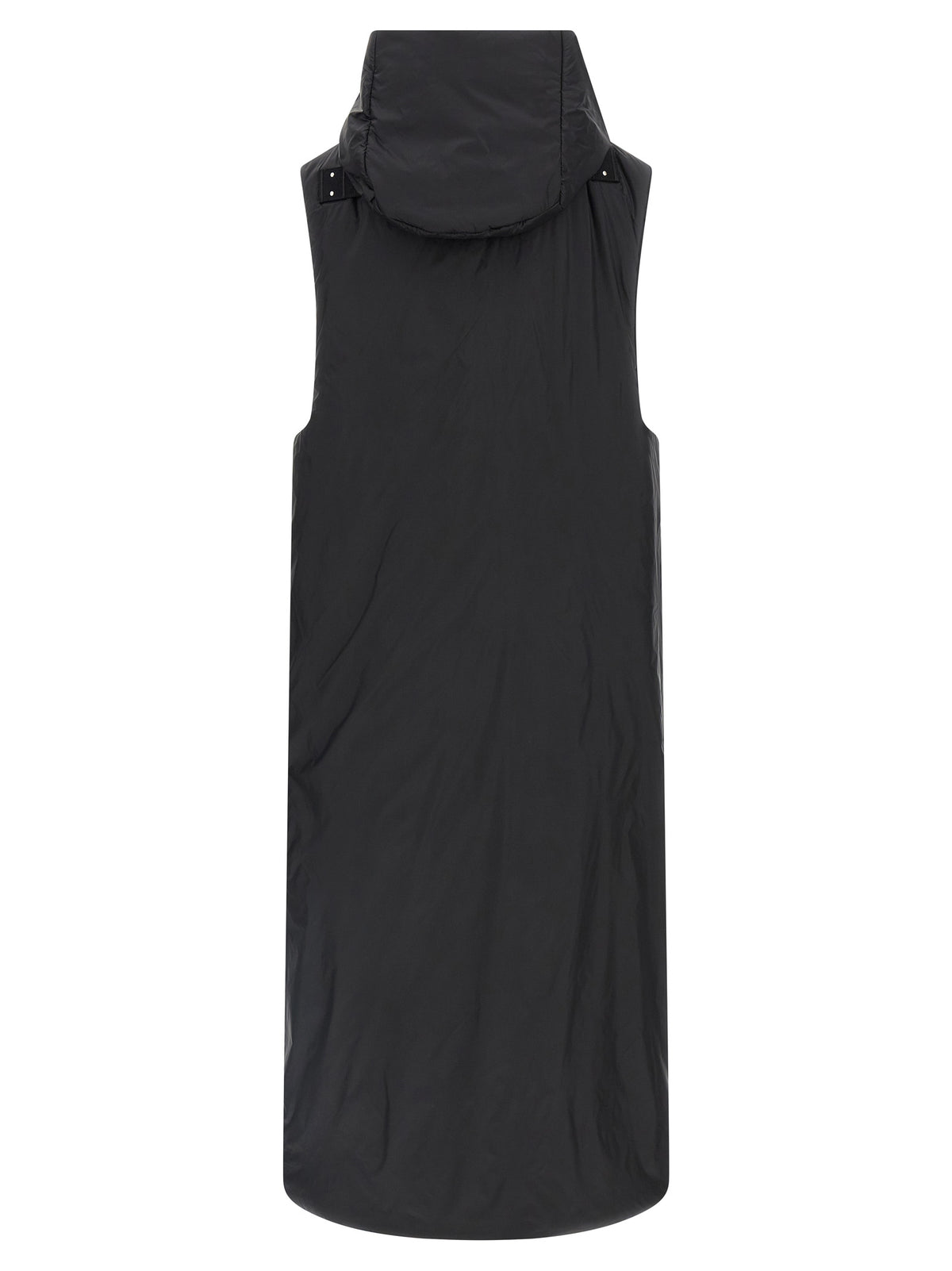 DRKSHDW Schwarze ärmellose Nylon-Jacke