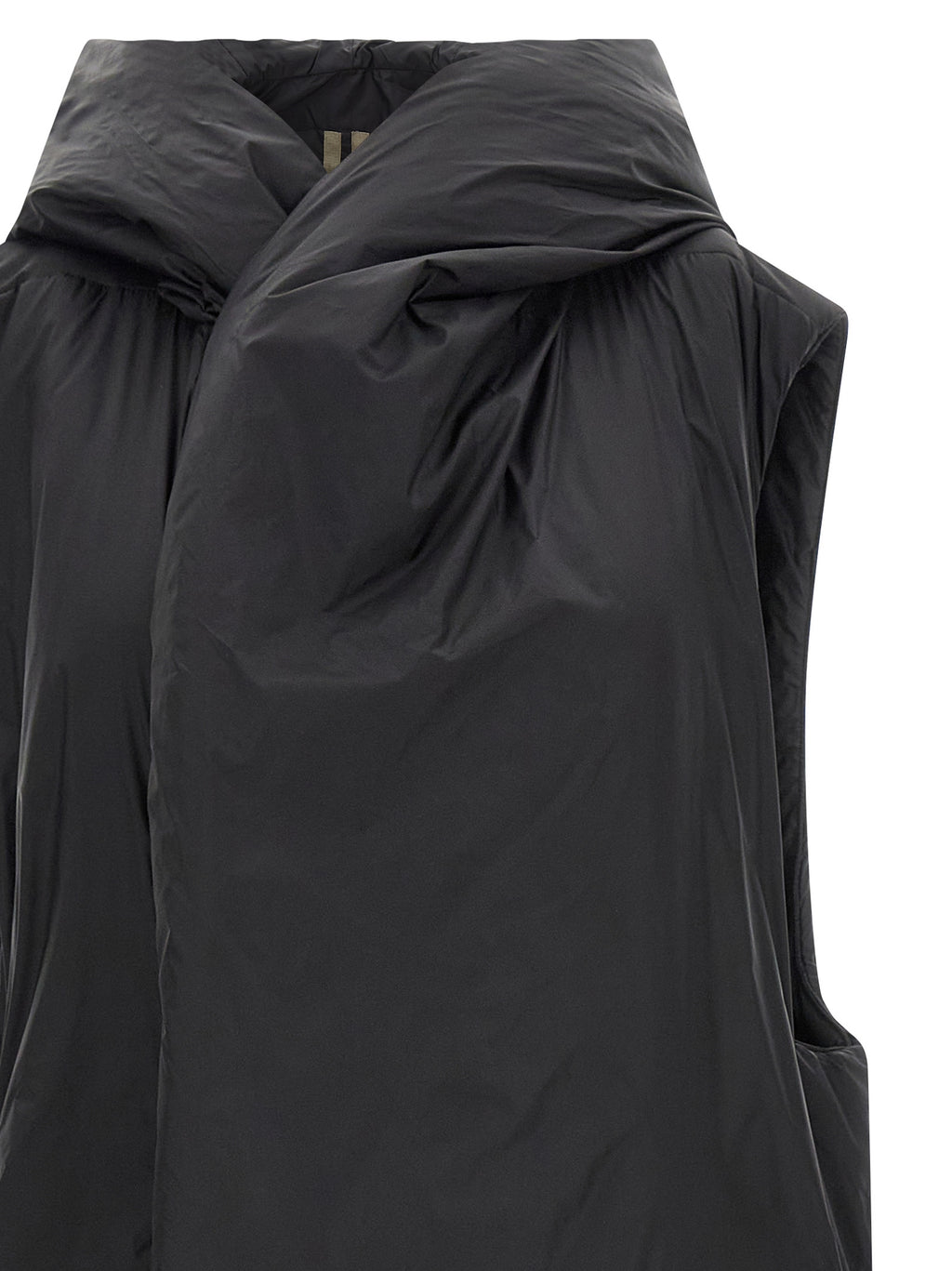 DRKSHDW Schwarze ärmellose Nylon-Jacke