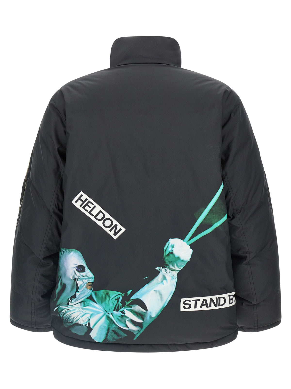 Undercover Schwarze Shell-Jacke aus Polyester