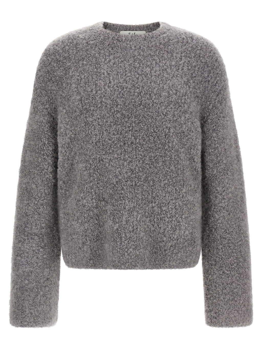 SÉFR Grauer Strickcardigan