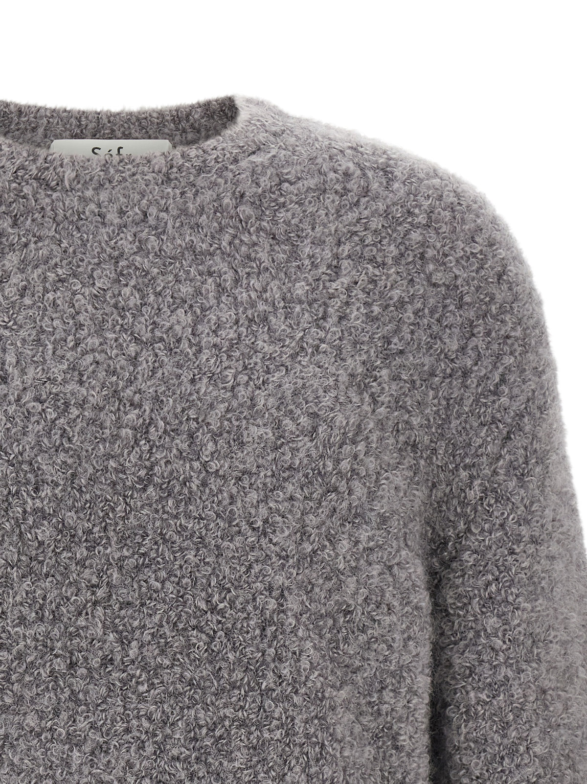 SÉFR Grauer Strickcardigan