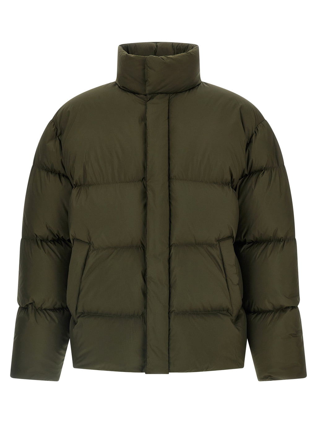 Saint Laurent Bicolor-Polyester-Bomberjacke