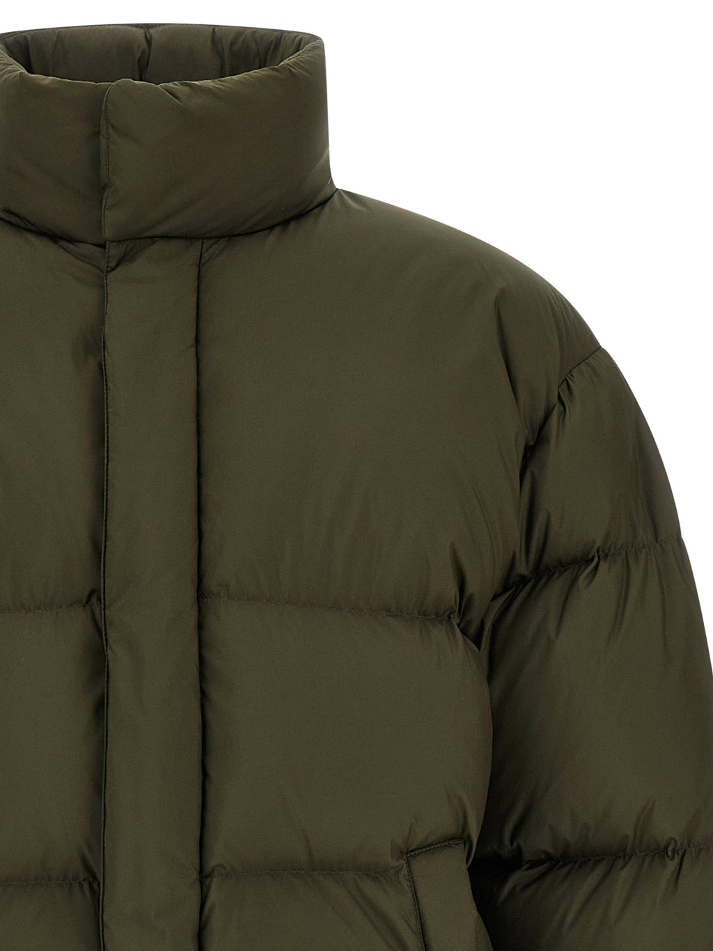 Saint Laurent Bicolor-Polyester-Bomberjacke
