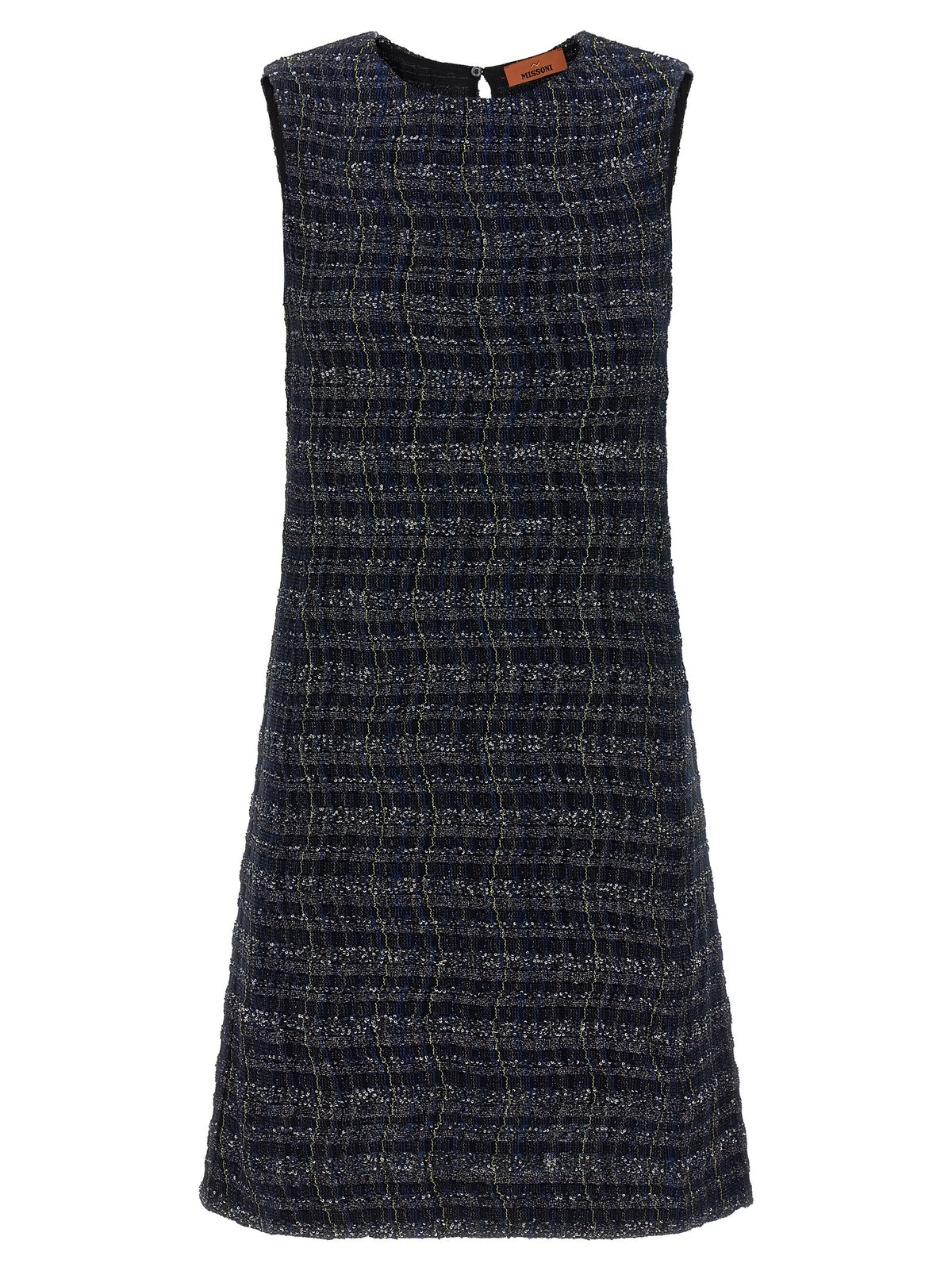 Missoni Kurzes Kleid aus Viskose in Multicolor