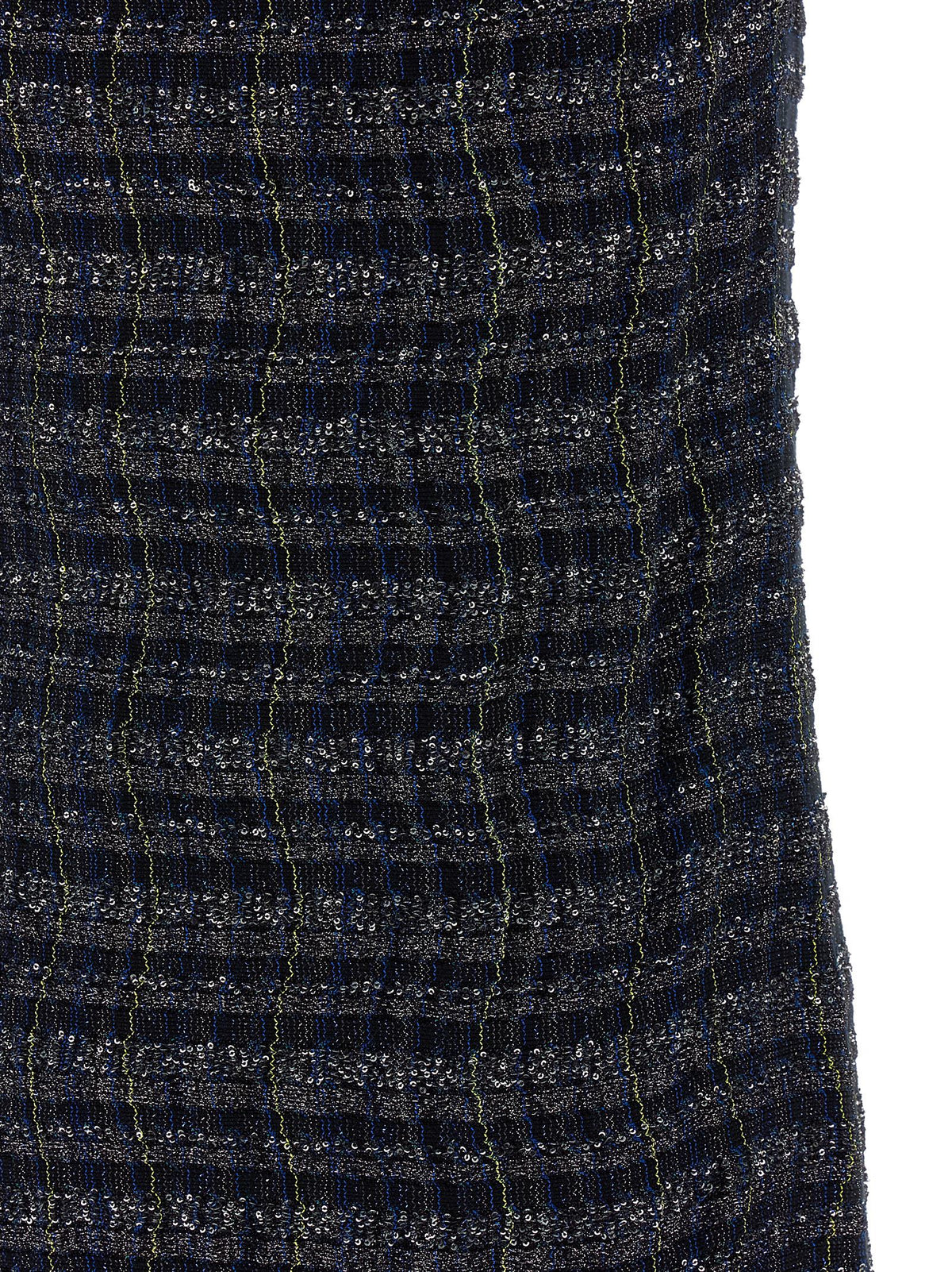 Missoni Kurzes Kleid aus Viskose in Multicolor