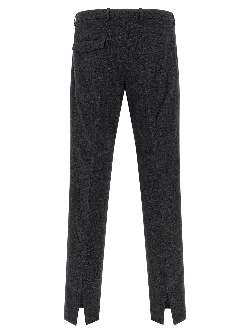 Gucci Graue Wollstoffhose