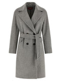 Max Mara Grauer Kaschmir-Mantel