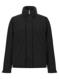 LAMINAR Schwarze Polyamid-Shell-Jacke