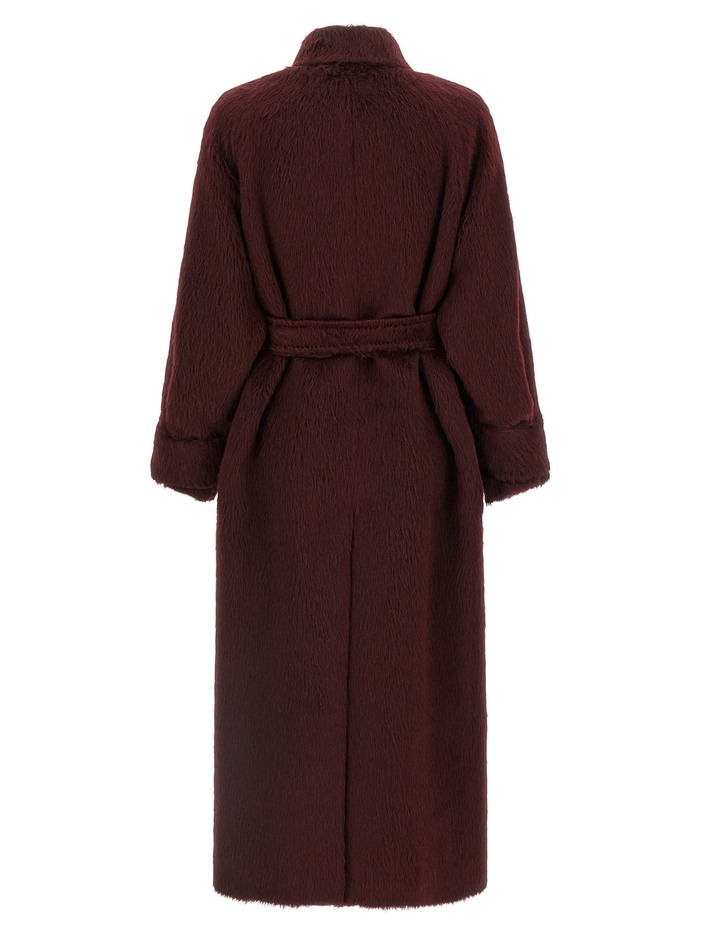 Max Mara Bordeaux Wollmantel