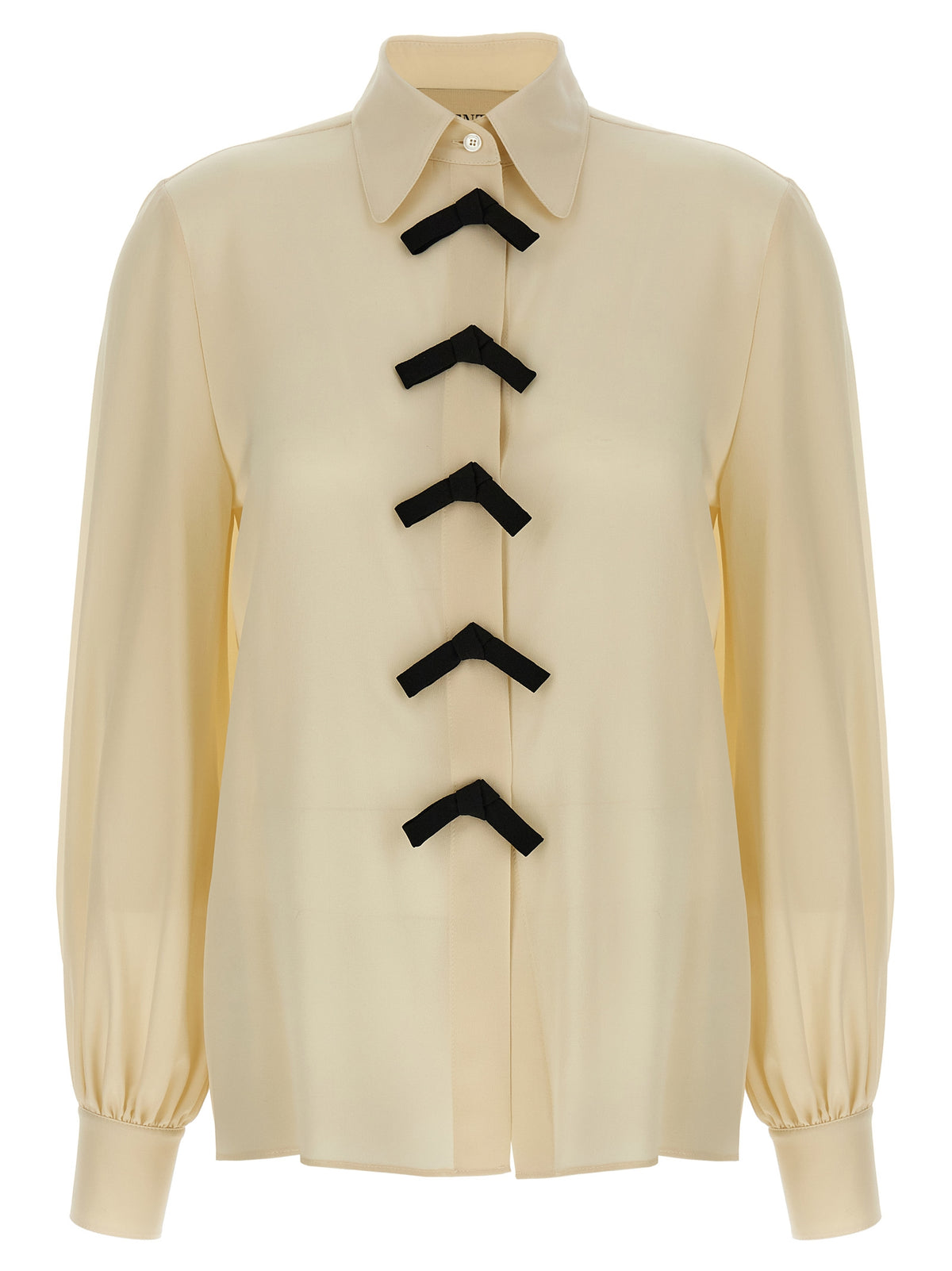 Valentino Garavani Beige Seidenbluse