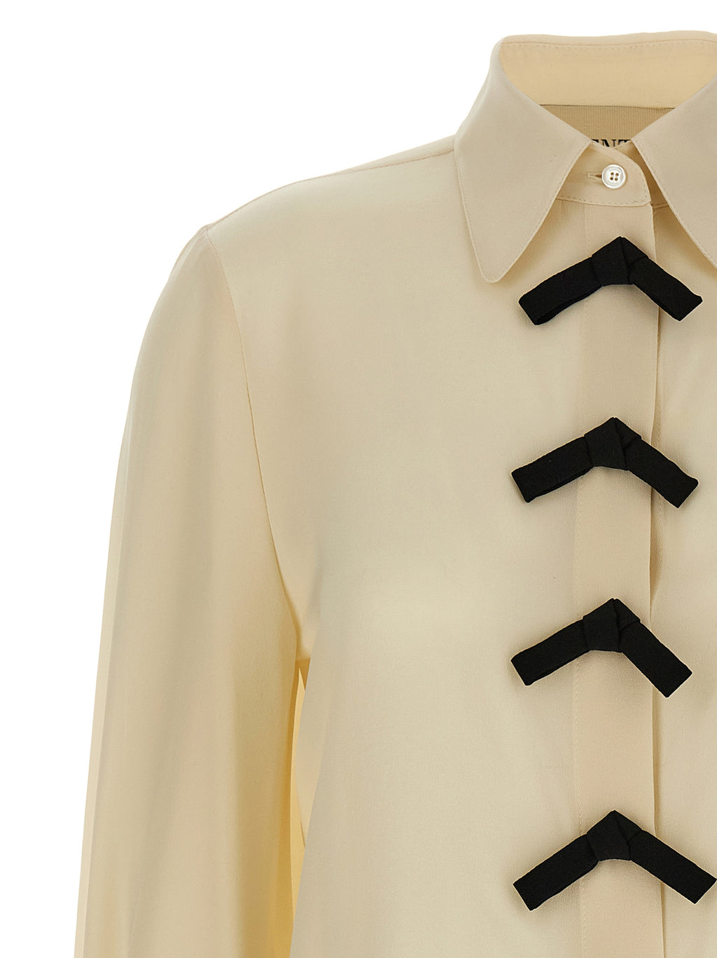 Valentino Garavani Beige Seidenbluse