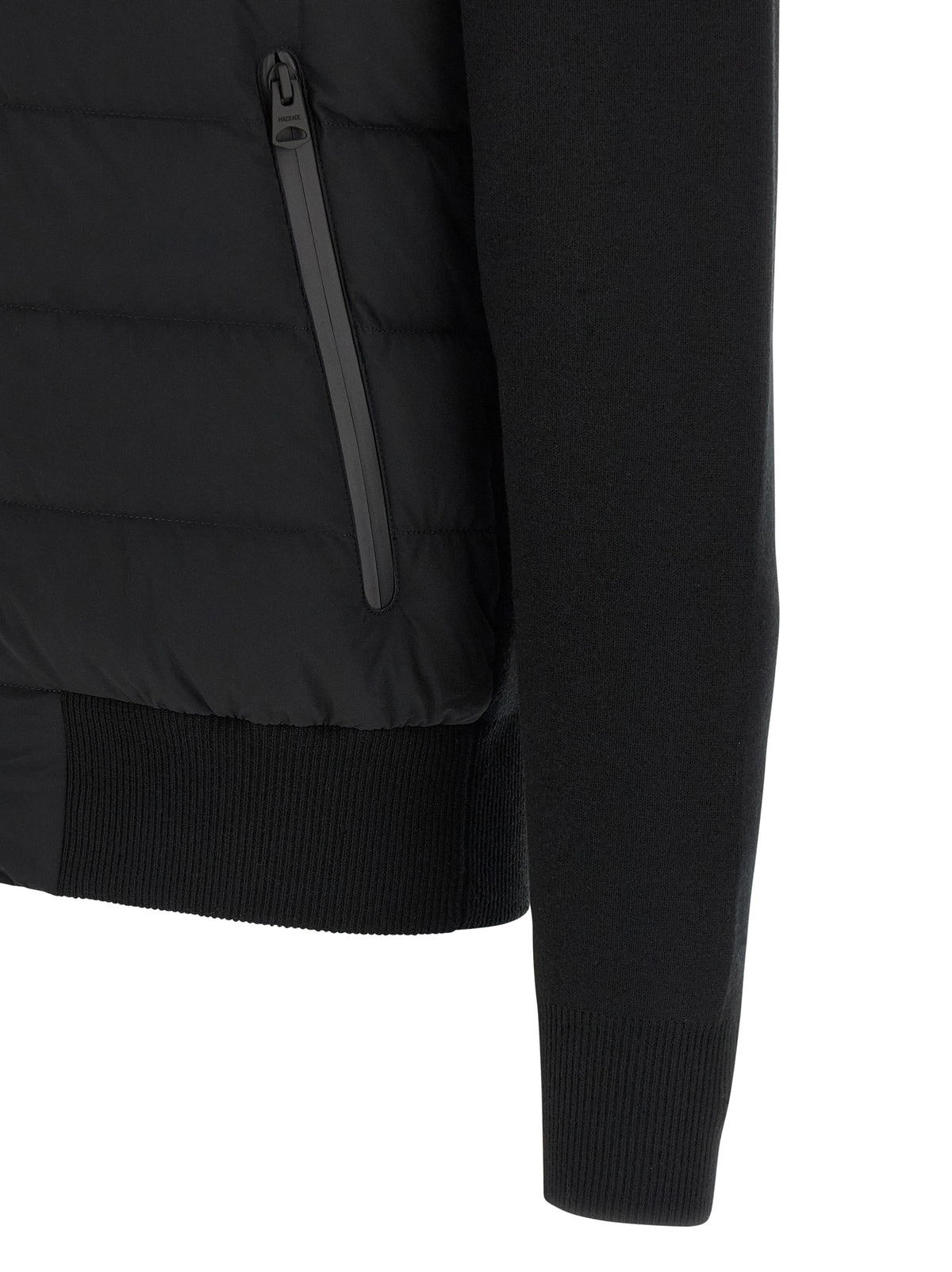 Mackage Blaue Strickjacke aus Nylon