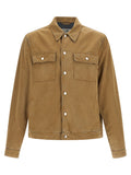 MM6 Maison Margiela Beige Cotton Denim Jacket