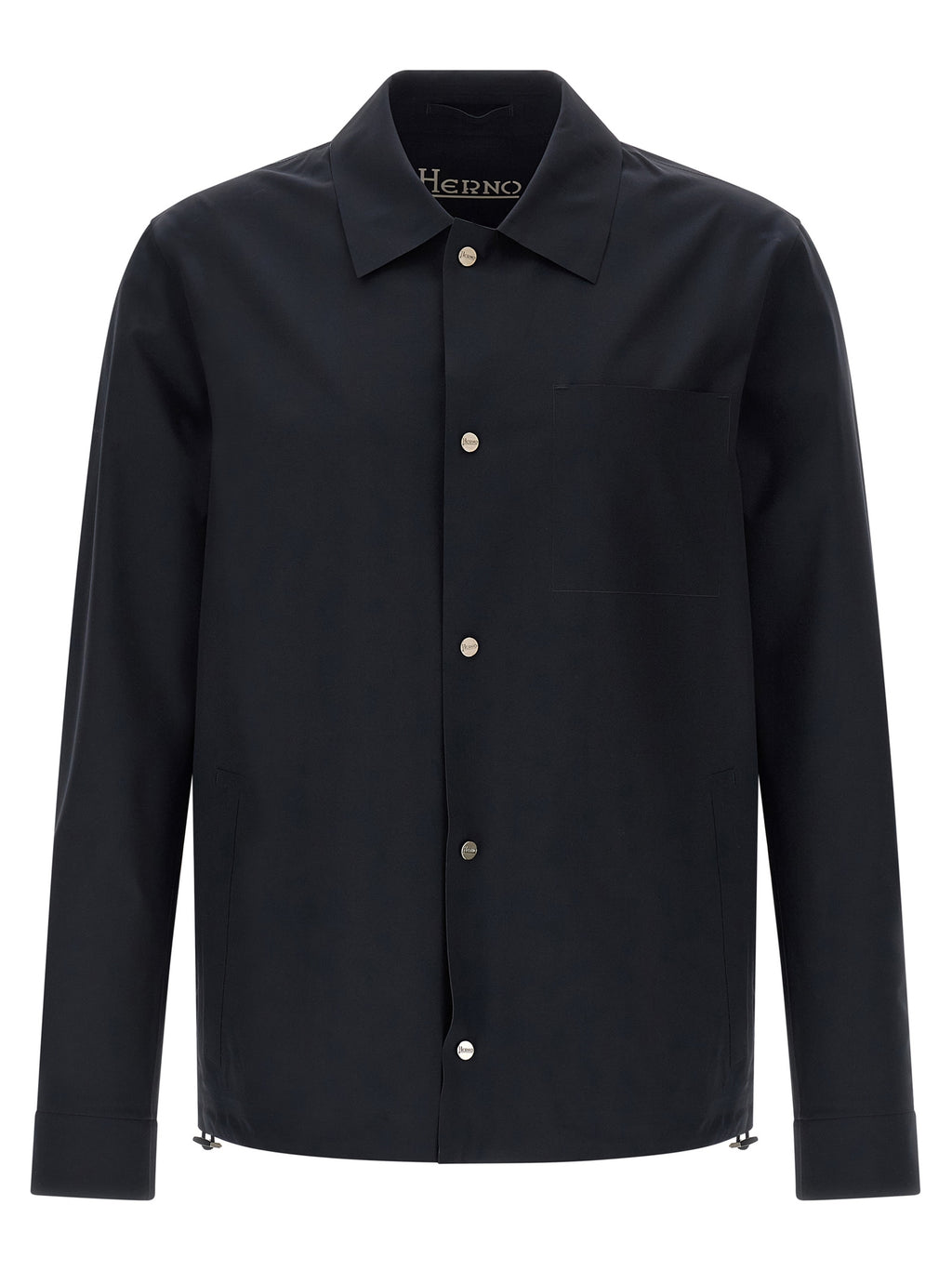 Herno Blaue Shell-Jacke aus Polyamid