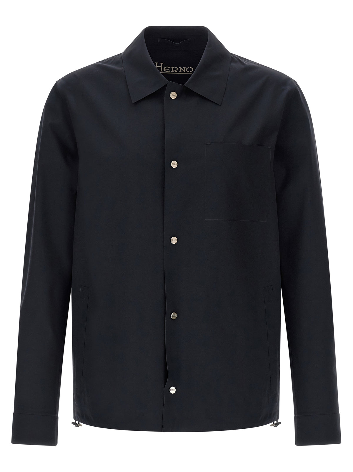 Herno Blaue Shell-Jacke aus Polyamid