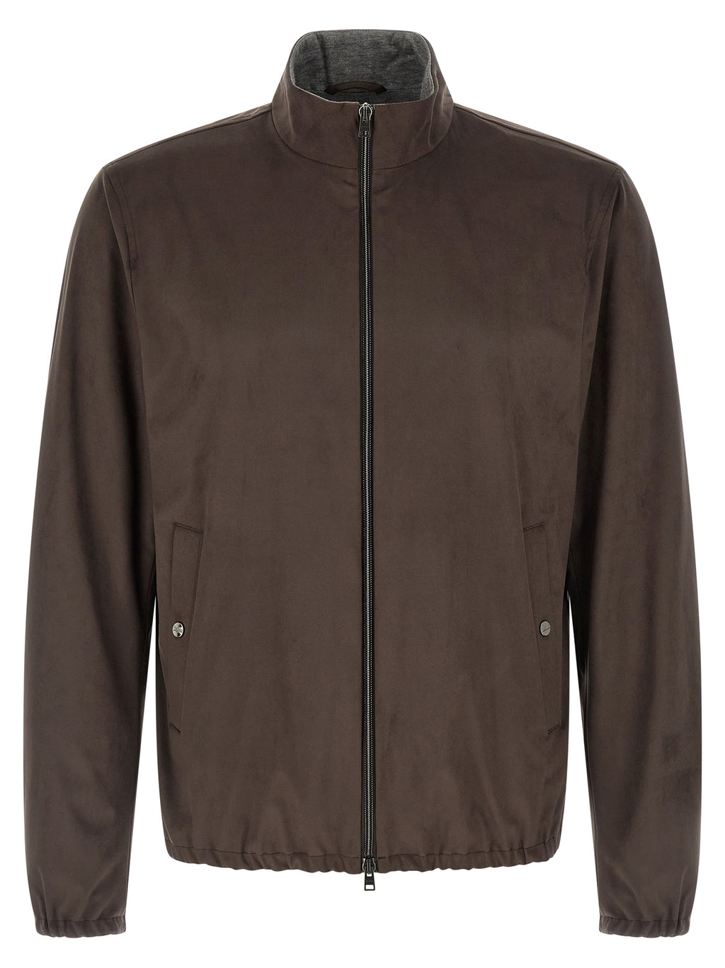 Herno Braune Polyester-Jacke