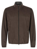 Herno Braune Polyester-Jacke