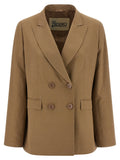 Herno Beige Viscose Blazer
