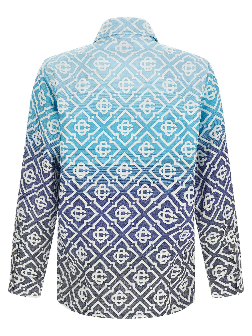 Casablanca Blaue Baumwoll-Shell-Jacke