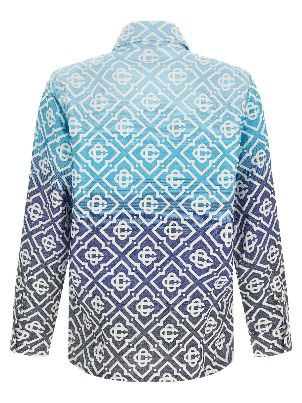 Casablanca Blaue Baumwoll-Shell-Jacke
