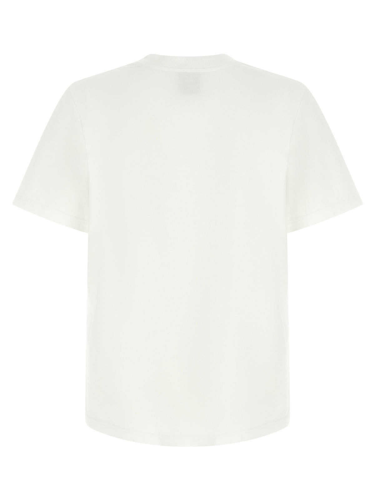 Casablanca Weißes T-Shirt aus Bio-Baumwolle