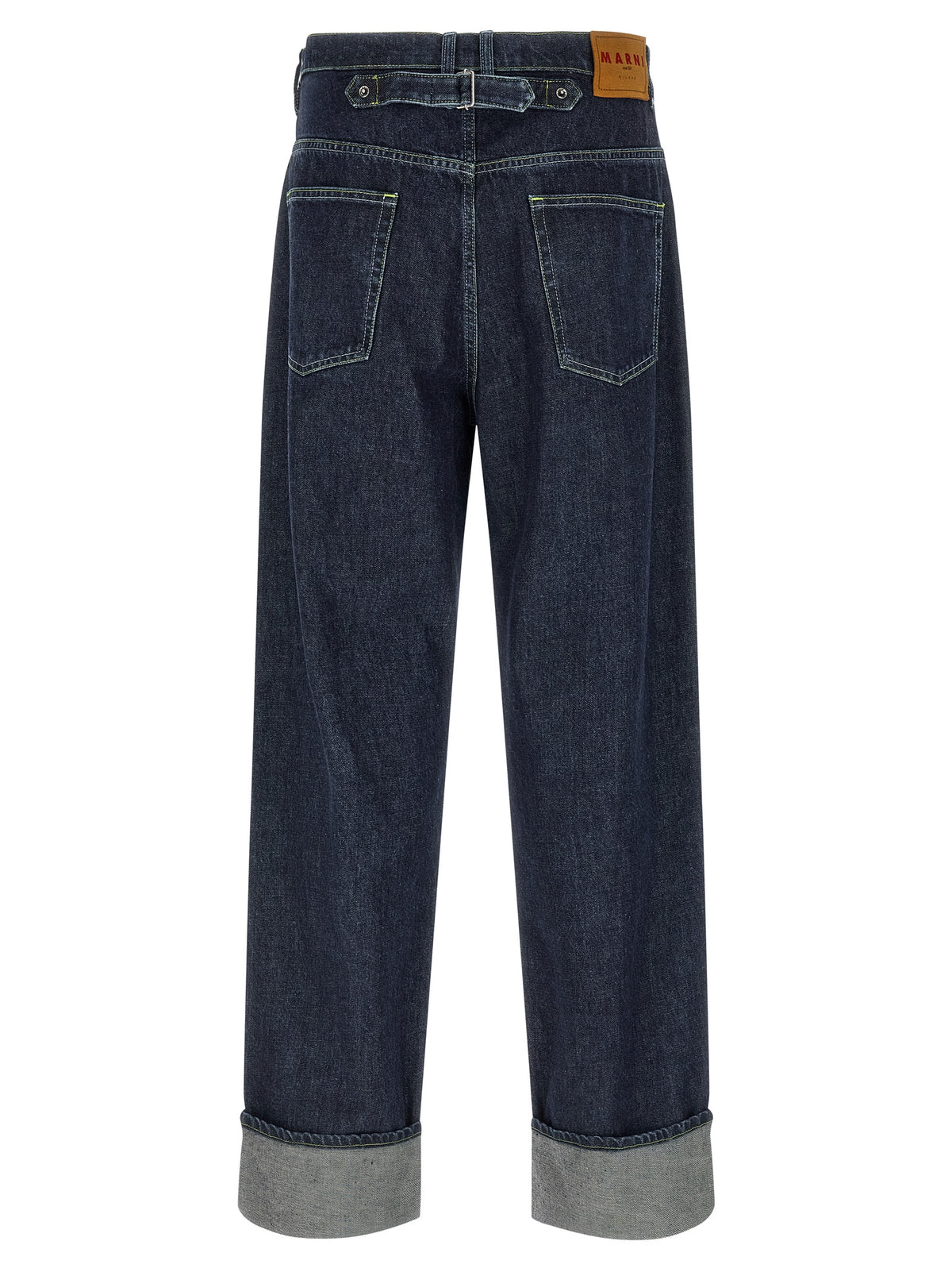 Marni Blaue Jeans aus Baumwolle im geraden Schnitt
