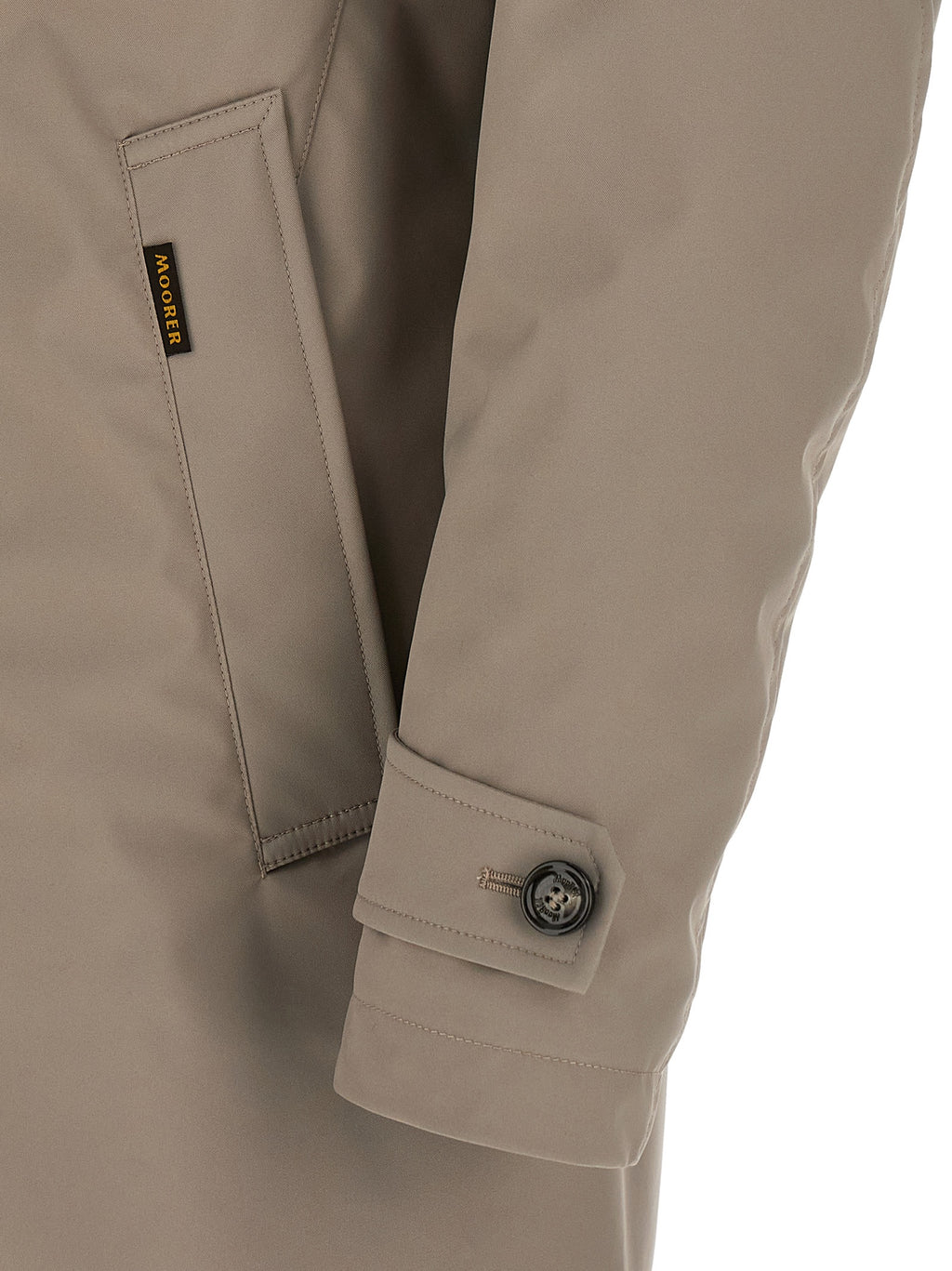 MooRER Graue Shell-Jacke aus Polyester