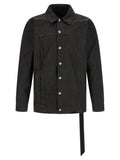 DRKSHDW Schwarze Baumwoll-Denimjacke