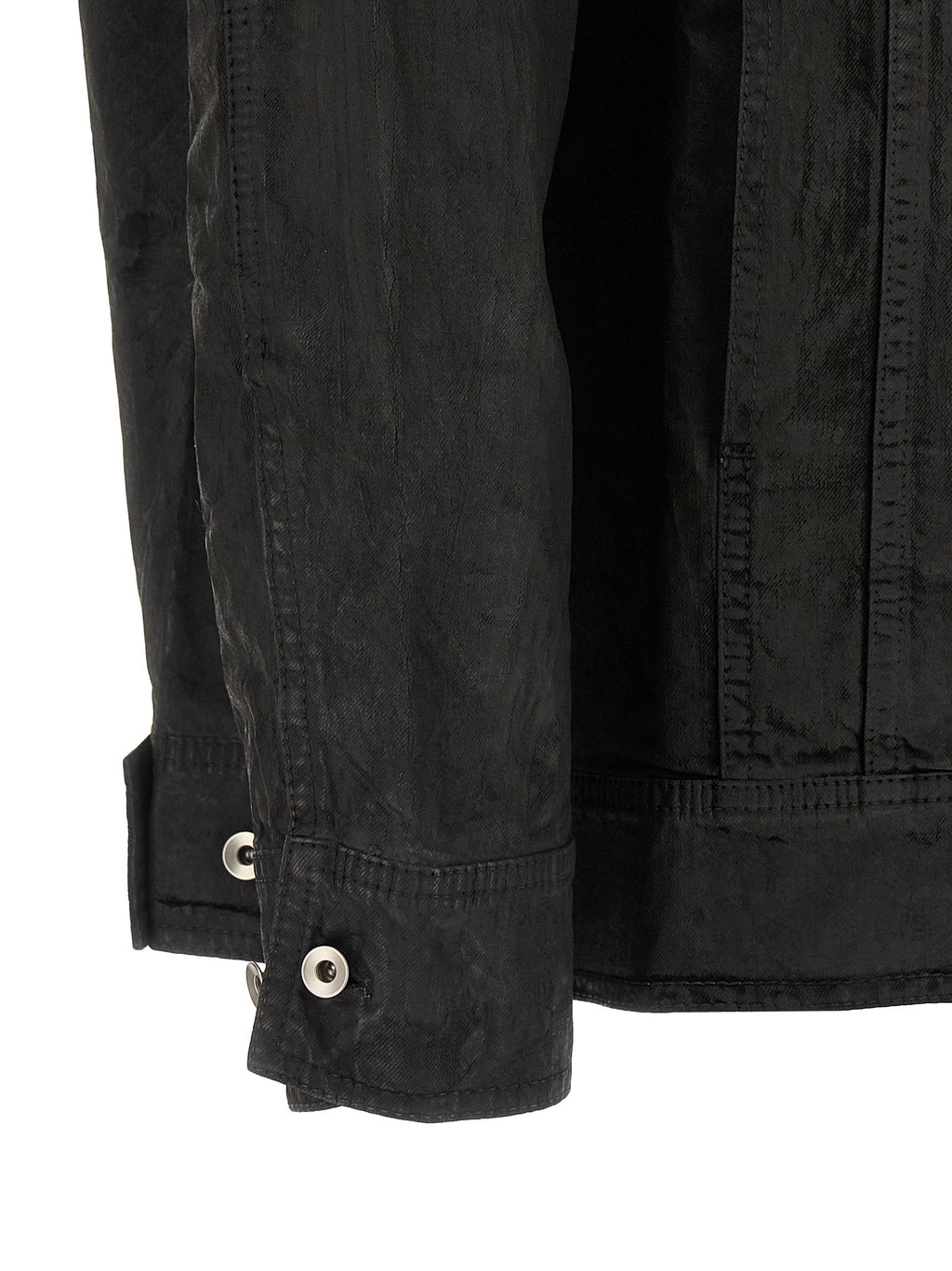 DRKSHDW Schwarze Baumwoll-Denimjacke